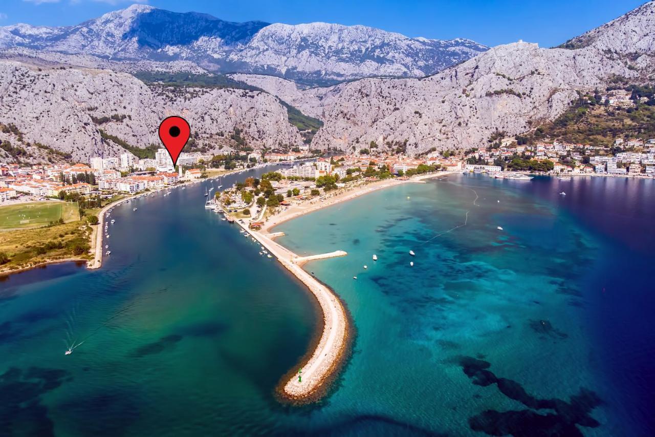 Apartmani Ribnjak Seka Omiš Eksteriør billede