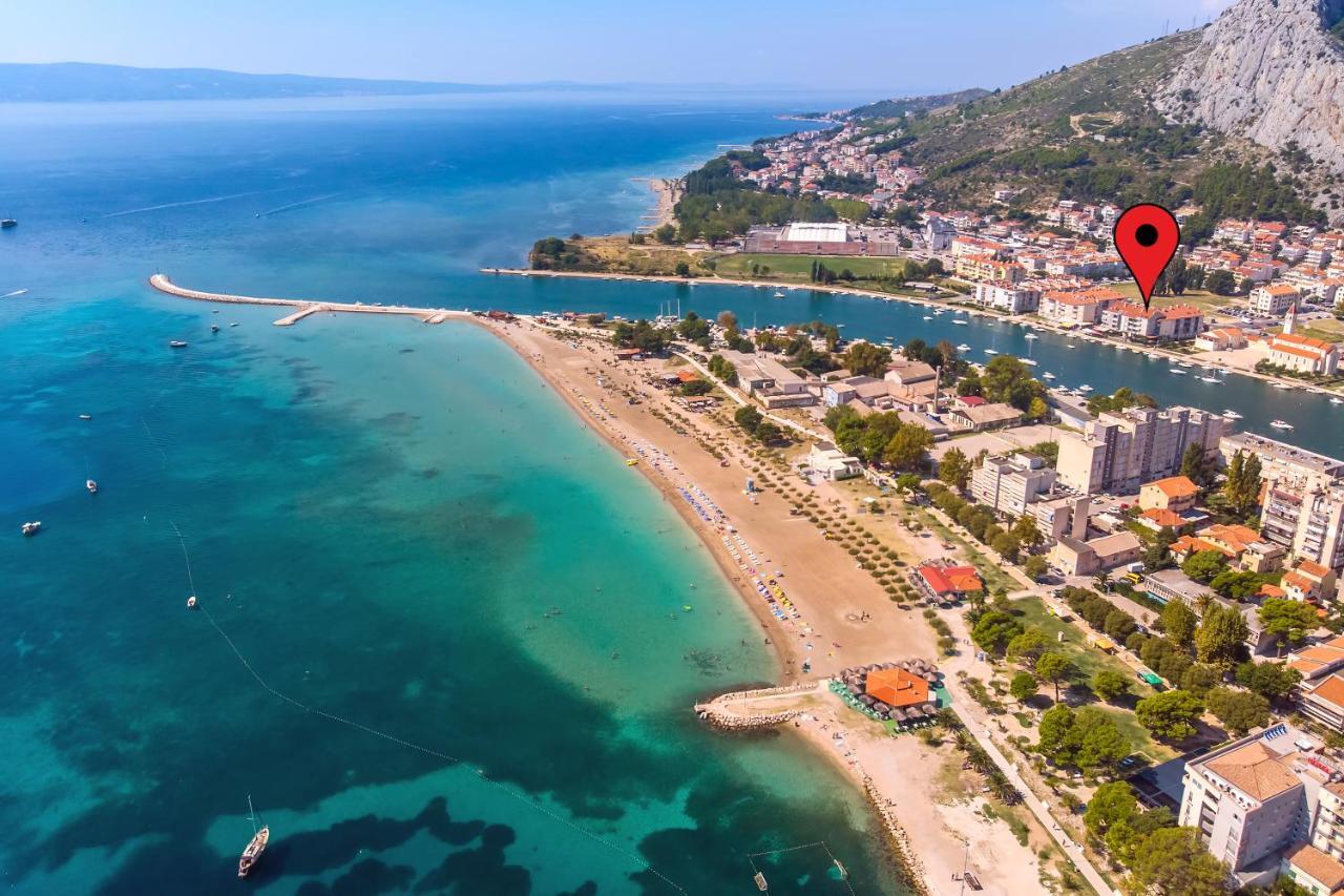 Apartmani Ribnjak Seka Omiš Eksteriør billede